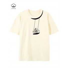 Print Tee Shirt, Tees for Men, Casual Short Sleeve T-shirt for Summer